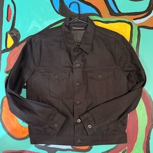 Brave Star Black Japan Selvage Denim Jacket